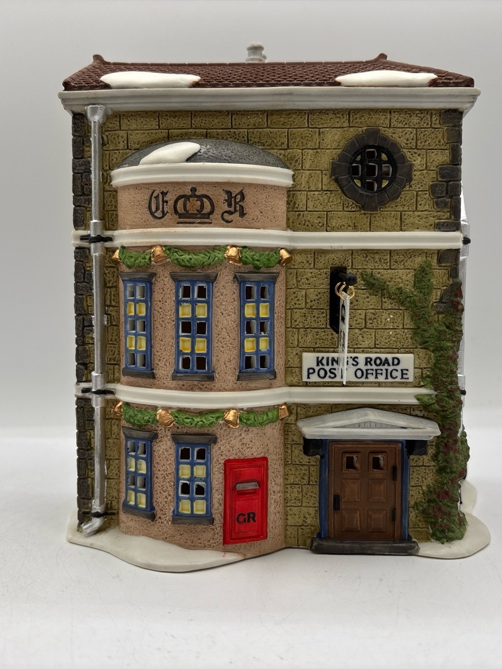 Department 56 1992 Vintage HVC Dickens Village Kings Road Post Office 5801-7 EUC